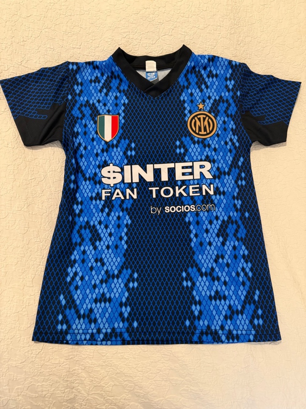 Inter Milan Home Jersey Lukaku Size 8y